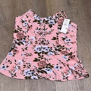 American Eagle Outfitters Blush Floral Camisole